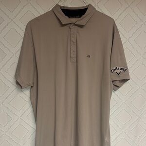 Callaway Men's Beige Polo Shirt